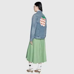 Gucci | Jackets & Coats | Gucci Jacket Les Pommes Apple